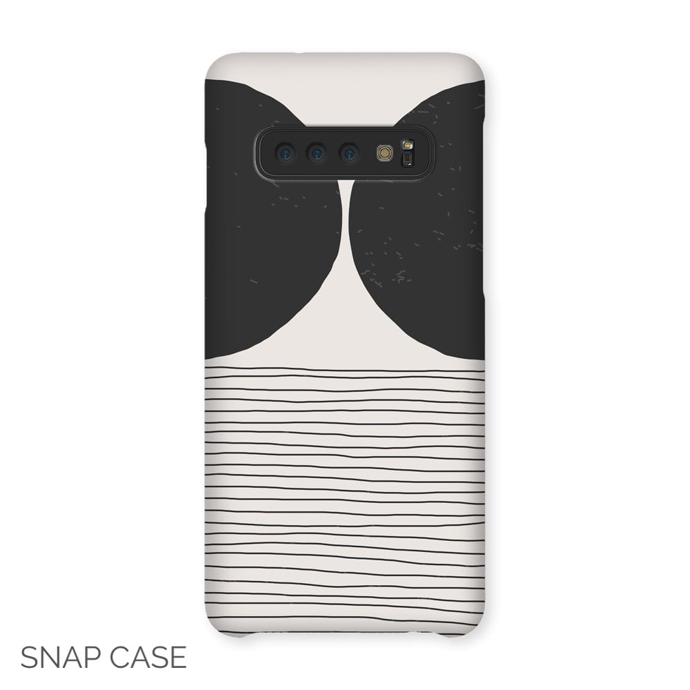 Abstract Shapes Line Art Samsung Snap Case
