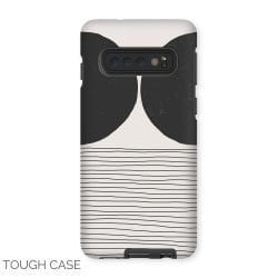 Abstract Shapes Line Art Samsung Tough Case
