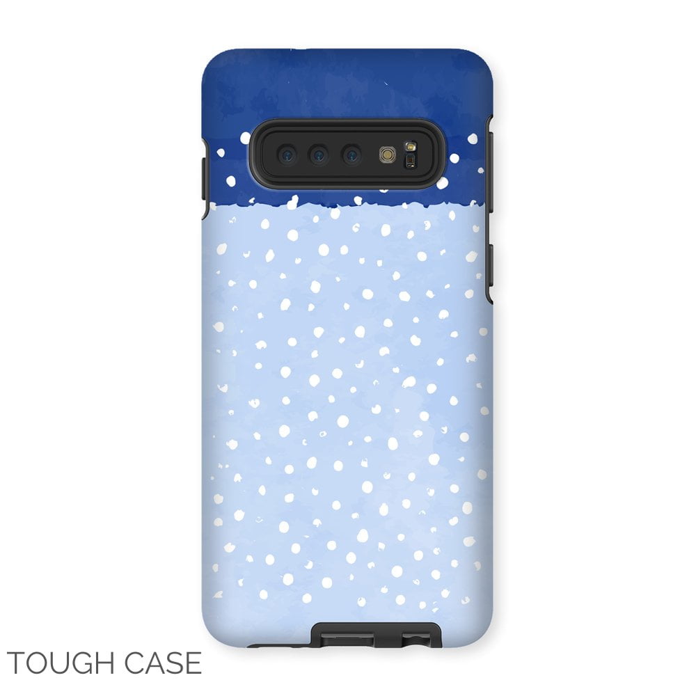 Light Blue Abstract Samsung Tough Case
