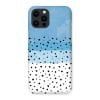 Abstract Blue Dots Phone Case