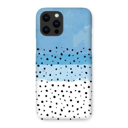 Abstract Blue Dots Phone Case