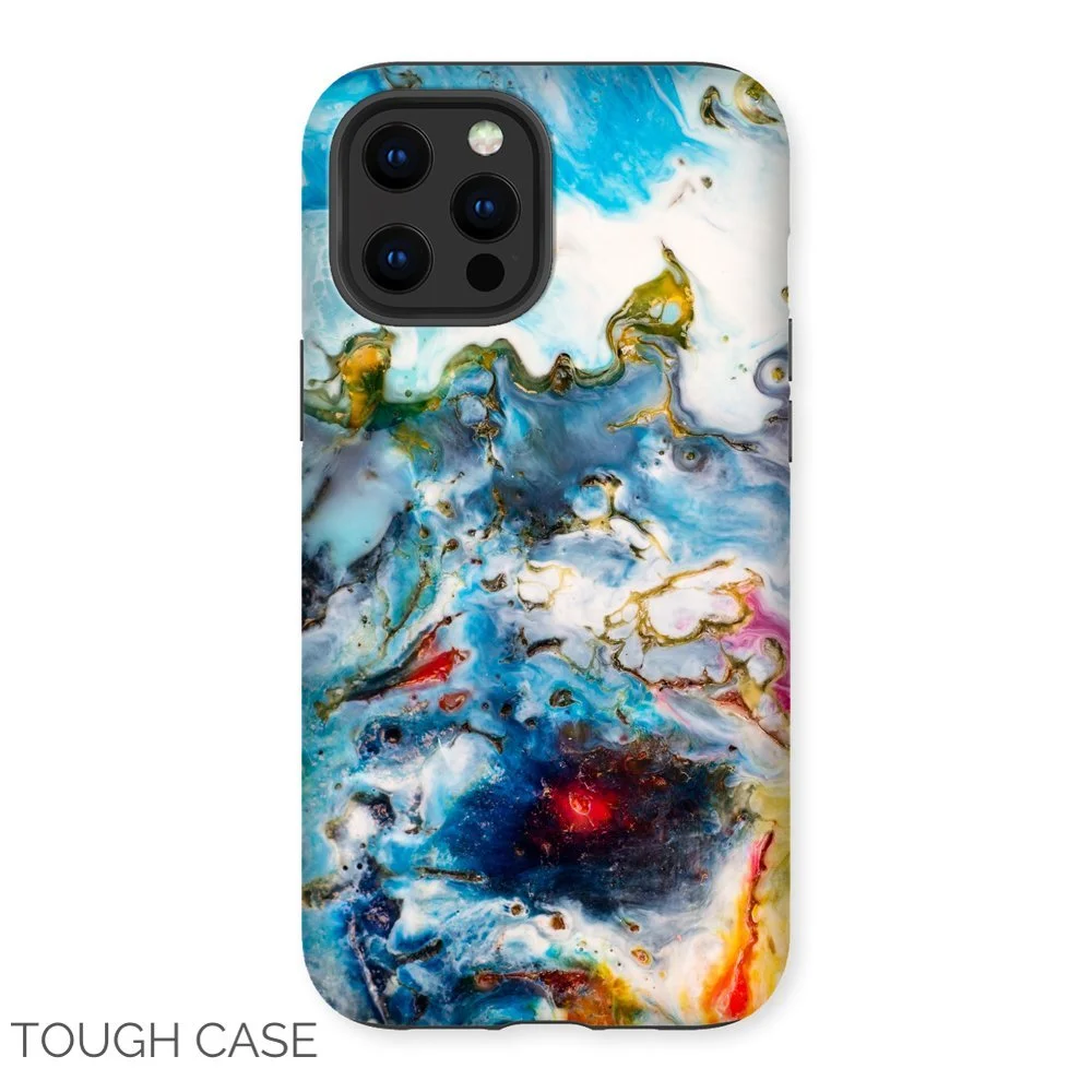 Abstract Multicolour iPhone Tough Case