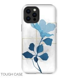 Blue Flower iPhone Tough Case