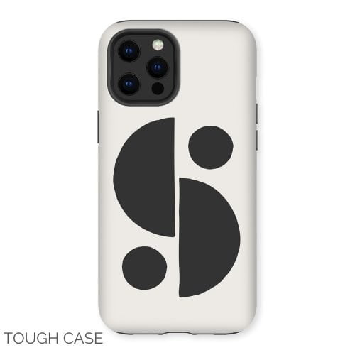 Abstract Circles iPhone Tough Case