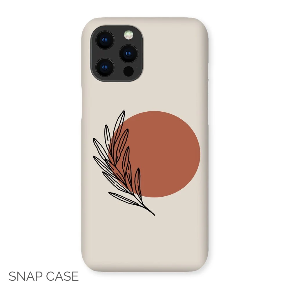 Botanical Sun iPhone Snap Case
