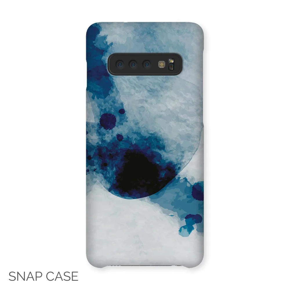 Blue Watercolour Samsung Snap Case