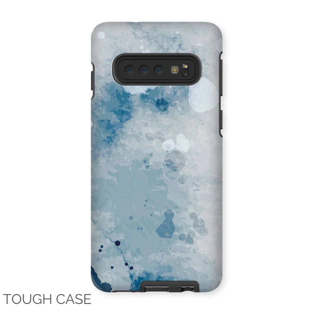 Abstract Blue Watercolour Samsung Tough Case