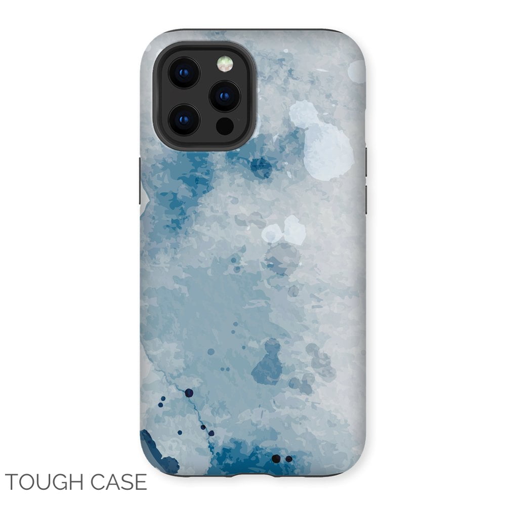 Abstract Blue Watercolour iPhone Tough Case