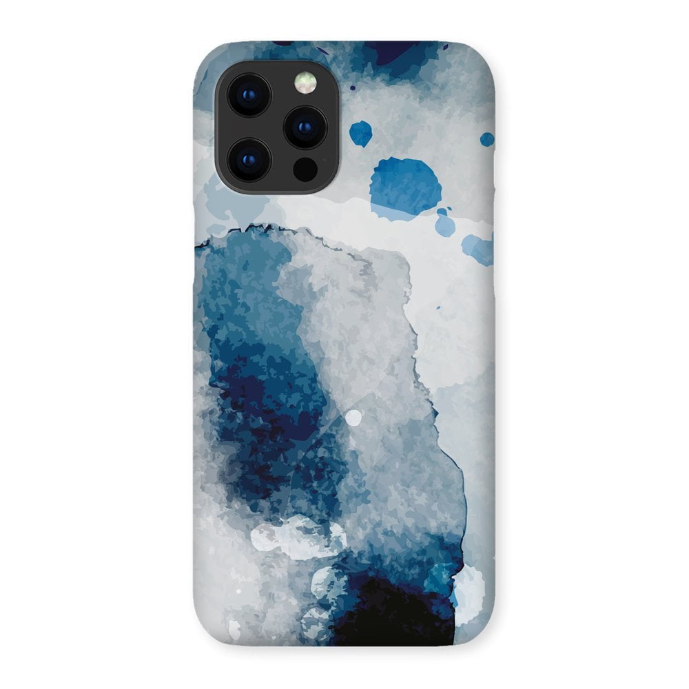 Blue Stained Watercolour Phone Case