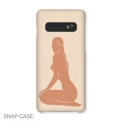 Kneeling Nude Woman Samsung Snap Case