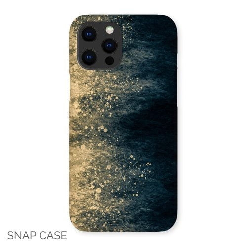 Gold Stardust iPhone Snap Case