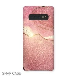 Sparkle Pink Samsung Snap Case