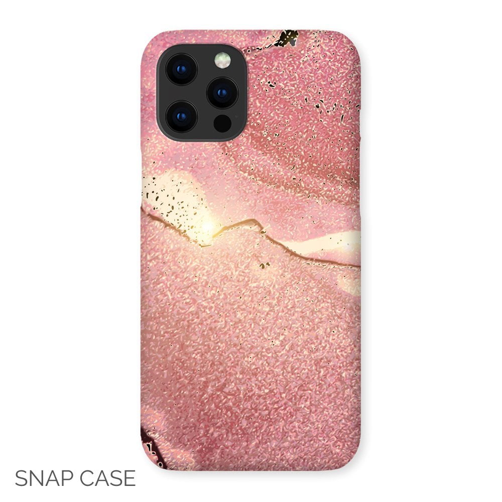Sparkle Pink iPhone Snap Case