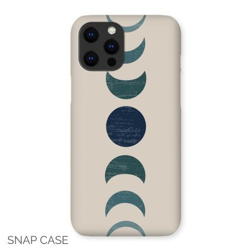 Boho Crescent Circle iPhone Snap Case