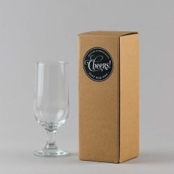 Stemmed Beer Glass Gift Box