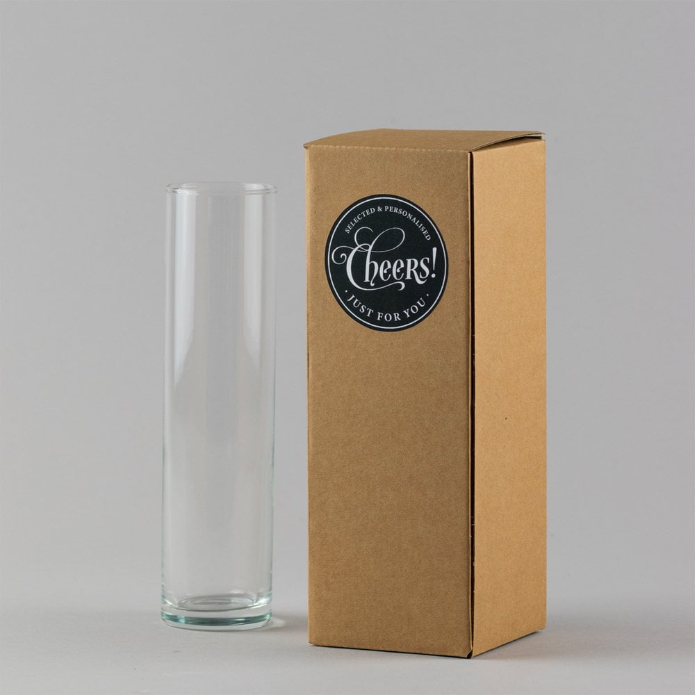 Tall Gin Glass Gift Box